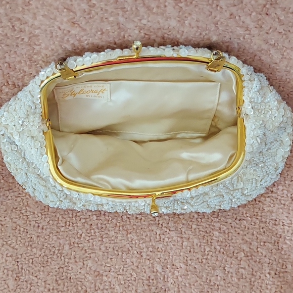 Vintage 50's Stylecraft of Miami Bag made in Hong Kong - Picture 5 of 6